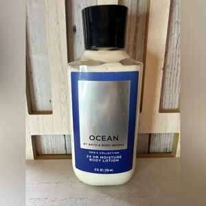 Bath & Body Works Men's Collection Ocean 24 hour Moisture Body Lotion 8oz Unused